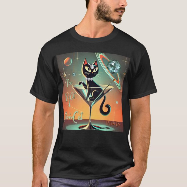 Camiseta A Vida De Um Gato De Moça (Frente)