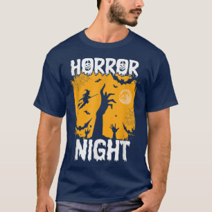 Camiseta A vida depois do casamento é como Horror Night Fun