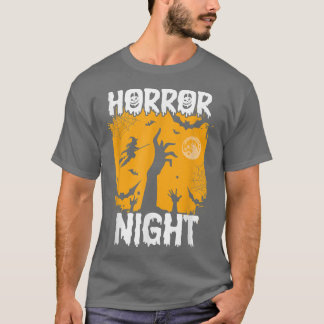 Camiseta A vida depois do casamento é como Horror Night Fun
