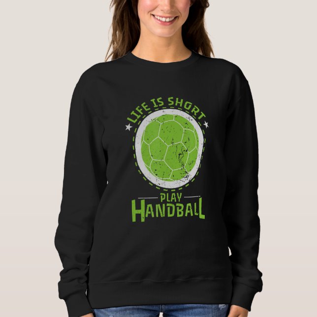 Camiseta A Vida Do Andebol É Curta (Frente)