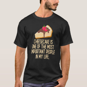Camiseta A Vida Do Cheesecake É Batata Com Cheesecake 1