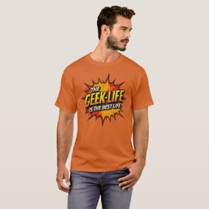 Camiseta A Vida Do Geek É A Melhor Vida