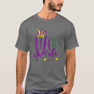 Camiseta A Vida Do Jester Mardi Engraçado Que Morou Em 2022
