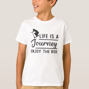 Camiseta A Vida Do Motorista Do patinete É Engraçada Por Es