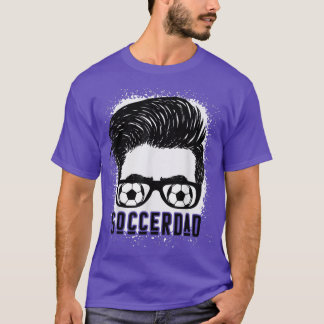 Camiseta A Vida Do Pai De Futebol Sangrado Com O Amor Do Es