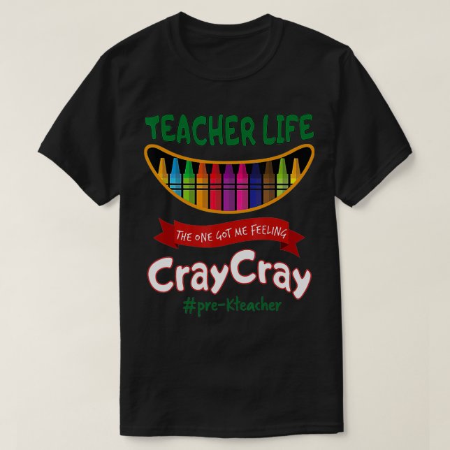 Camiseta A Vida Do Professor Fez-Me Sentir Que O Professor  (Frente do Design)