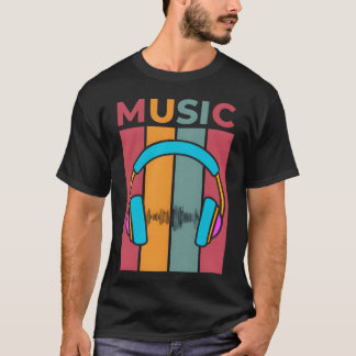 Camiseta A vida é amiga da Música