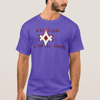 Camiseta A VIDA É AMIGOS, amigo