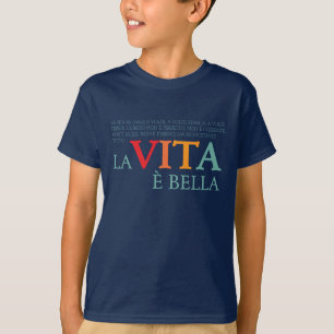 Camiseta A vida é bela