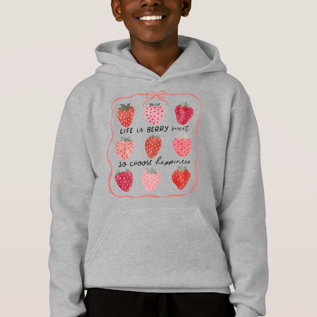 Camiseta A Vida É Berry Sweet (Frente)
