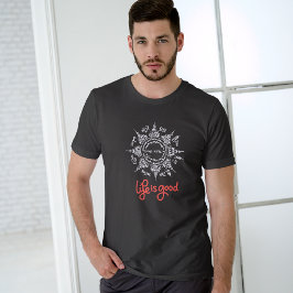 Camiseta A vida é boa