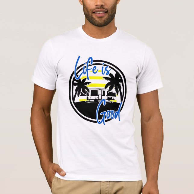 Camiseta A Vida É Boa (Frente)