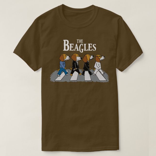 Camiseta A Vida É Boa, Mas As Beagles (Frente do Design)