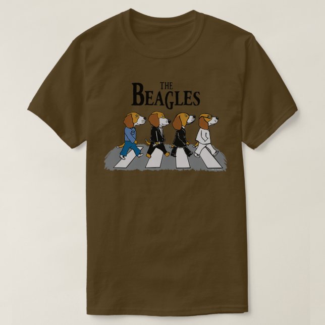 Camiseta A Vida É Boa, Mas As Beagles (Frente do Design)