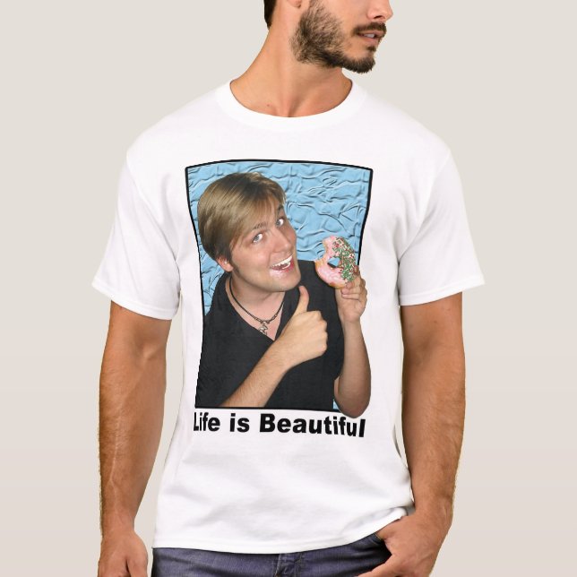 Camiseta A vida é bonita (Frente)