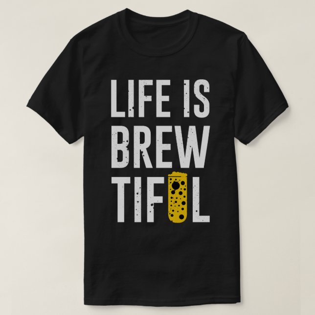 Camiseta A Vida É Bonita (Frente do Design)