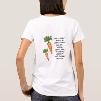 Camiseta A vida é cheia de pedras