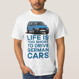 Camiseta A vida é curta demais para dirigir - Uno Mille Tur