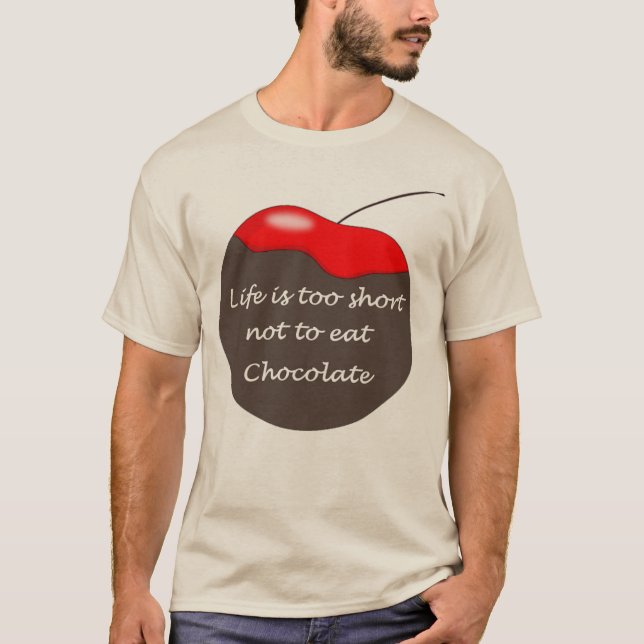 Camiseta A vida é curta demais para não comer cochilo (Frente)