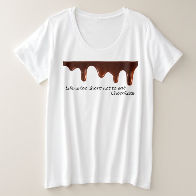 Camiseta A vida é curta demais para não comer cochilo (Frente do Design)