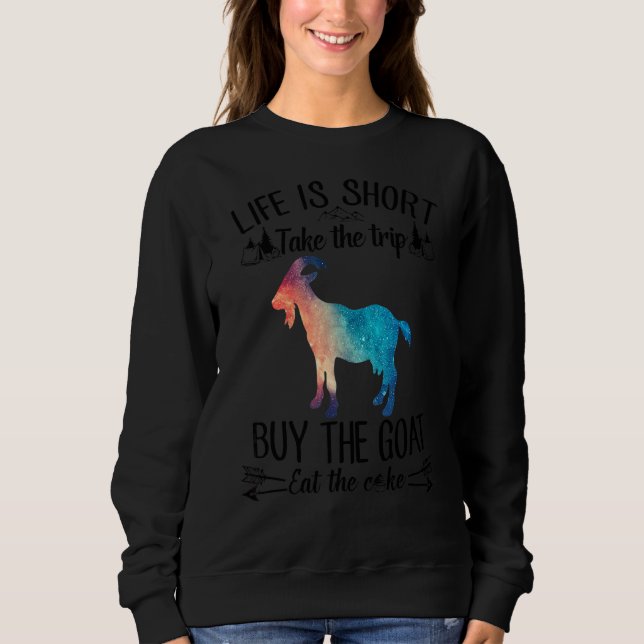 Camiseta A Vida É Curta, Leva Um Comprar De Viagem O Capim  (Frente)