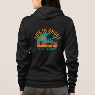 Camiseta A vida é curta na praia-97226
