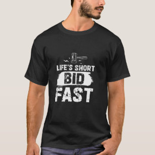 Camiseta A Vida é Curta Puje Bida Rápido Humor Divertido de