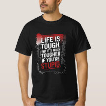 A Vida É Difícil - Design de Tipografia Sarcástico