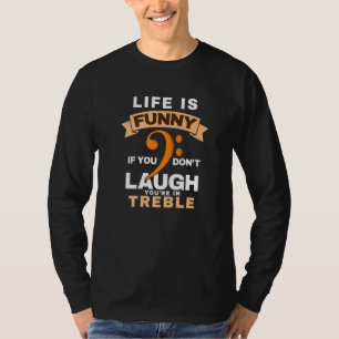 Camiseta A Vida É Divertida Se Você Não Rir Você Está Em Ag