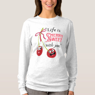 CAMISETA A VIDA É DOCE DE CÉREBRO COM VOCÊ