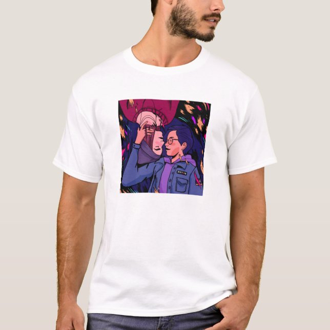 Camiseta A vida é estranha - Estamos bem (Frente)