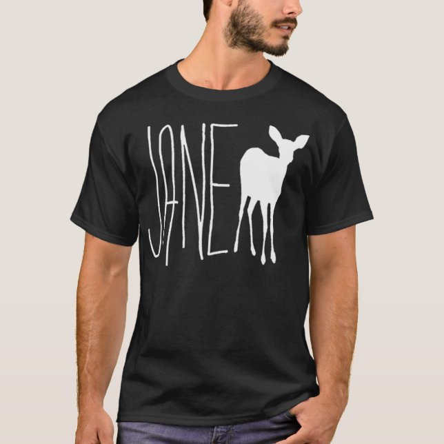 Camiseta A Vida É Estranha, Max Shirt Jane Doe (Frente)
