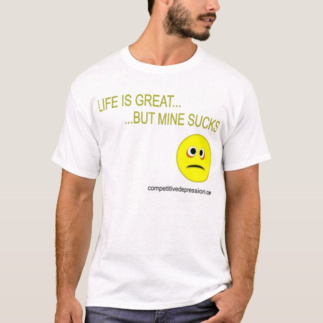 Camiseta A vida é grande (Frente)