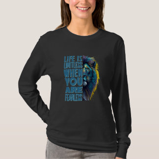 Camiseta A Vida É Limitada Quando Você É Mais Indigno De Te