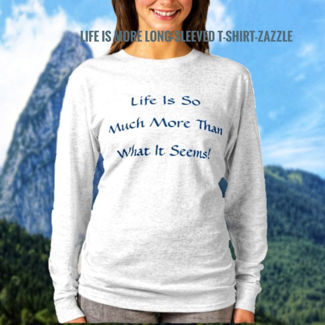 Camiseta A Vida É Mais (Criador carregado)