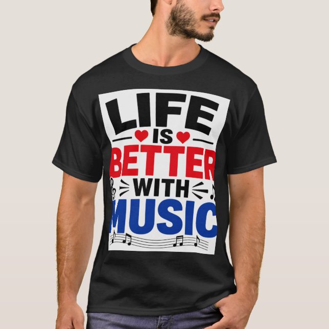 Camiseta A Vida é Melhor  (Frente)