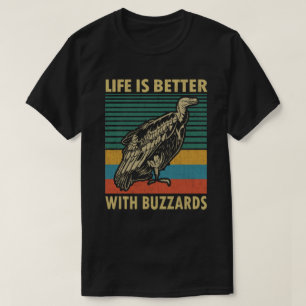 Camiseta A vida é melhor com abutres