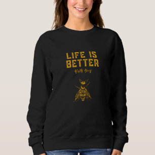 Camiseta A vida é melhor com as abelhas