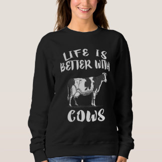 Camiseta A Vida É Melhor Com As Vacas