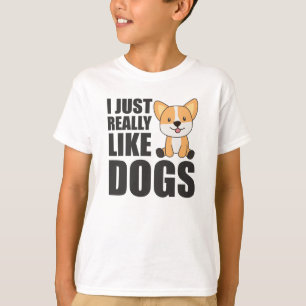 Camiseta A Vida É Melhor Com Cães Cachorros Doces Cachorro