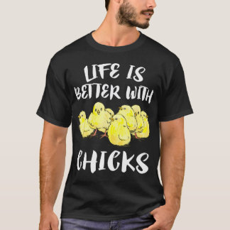Camiseta A Vida é Melhor Com Frangas