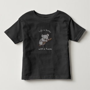 Camiseta A Vida É Melhor Com Koala