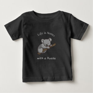 Camiseta A Vida É Melhor Com Koala