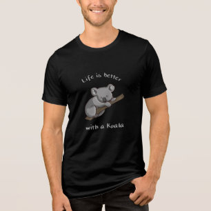 Camiseta A Vida É Melhor Com Koala