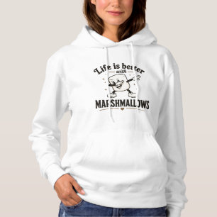 Camiseta A vida é melhor com marshmallows