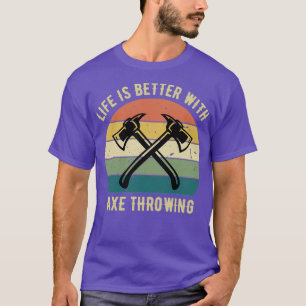 Camiseta A vida é melhor com o Ax jogando a saia clássica