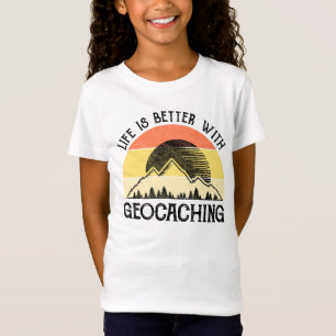 Camiseta A Vida É Melhor Com O Geocaching