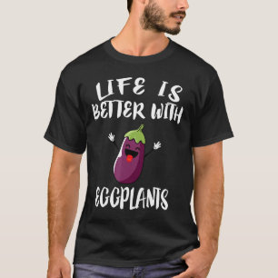Camiseta A Vida É Melhor Com Ovos Vegetais Dão De Vegan