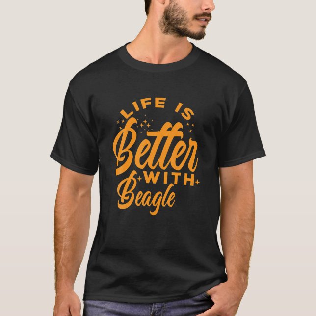 Camiseta A Vida É Melhor Com Um Bagão (Frente)