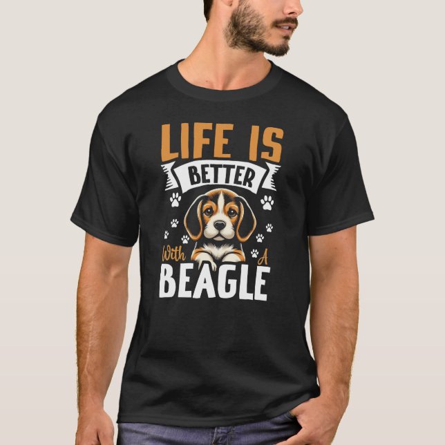 Camiseta A Vida É Melhor Com Um Bagão (Frente)